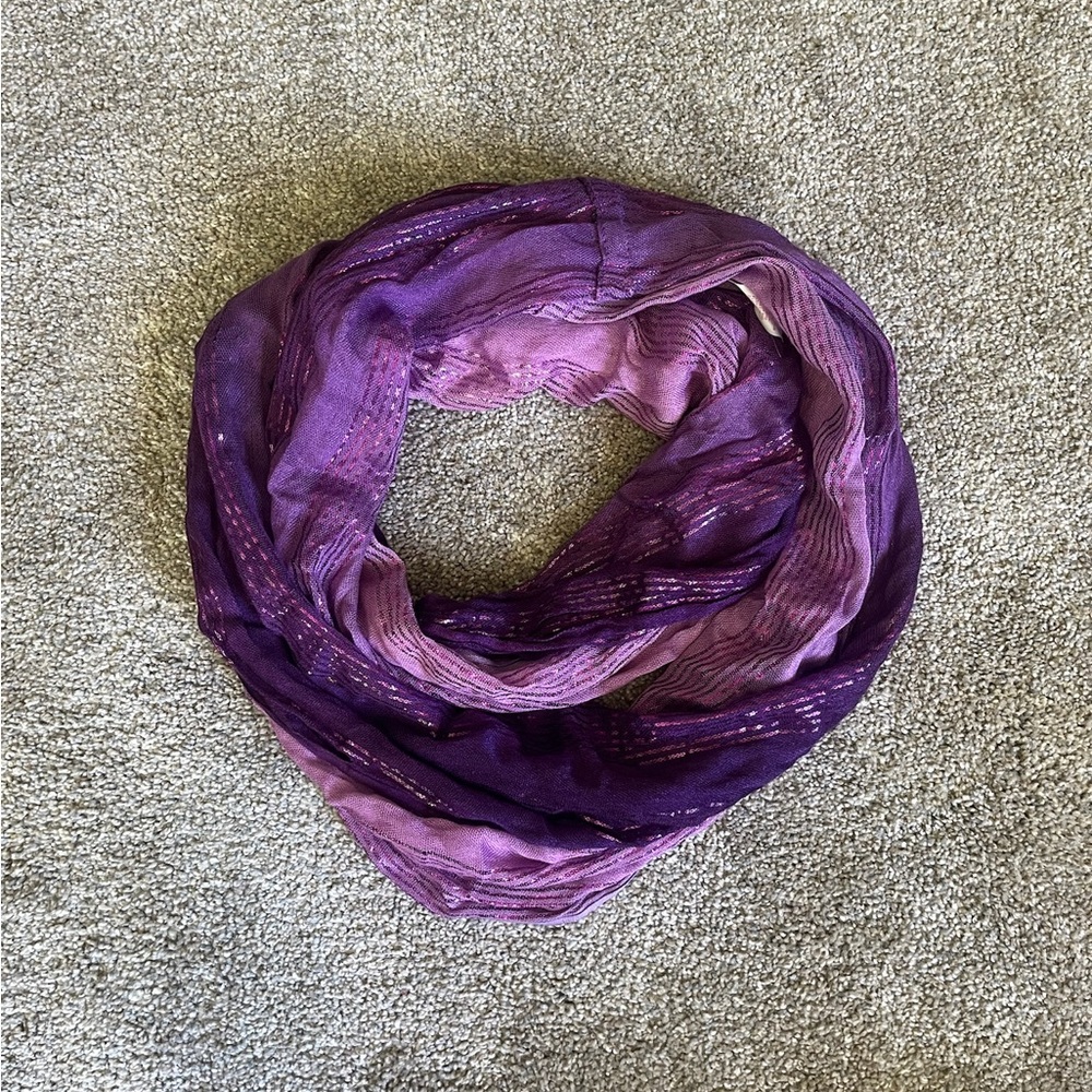 Elegant Purple Scarf